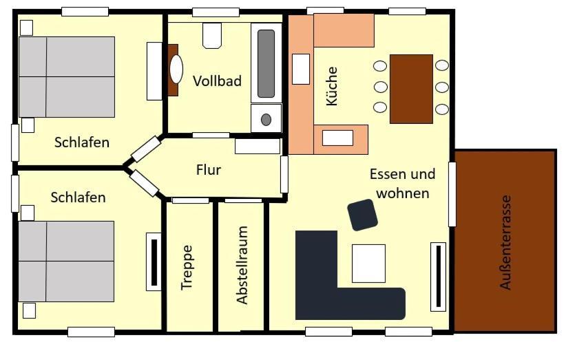 톤닝 Nordstern 아파트 외부 사진